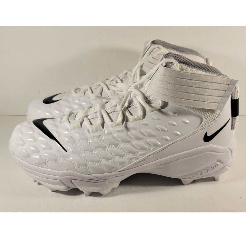 Men's Nike Force Savage Pro 2 Football Cleats White CK2823-100 Size 13 W